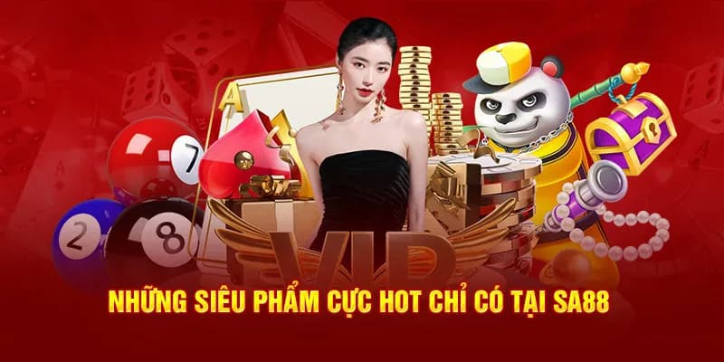 Khám phá bộ sưu tập trò chơi hấp dẫn của nhà cái SA88
